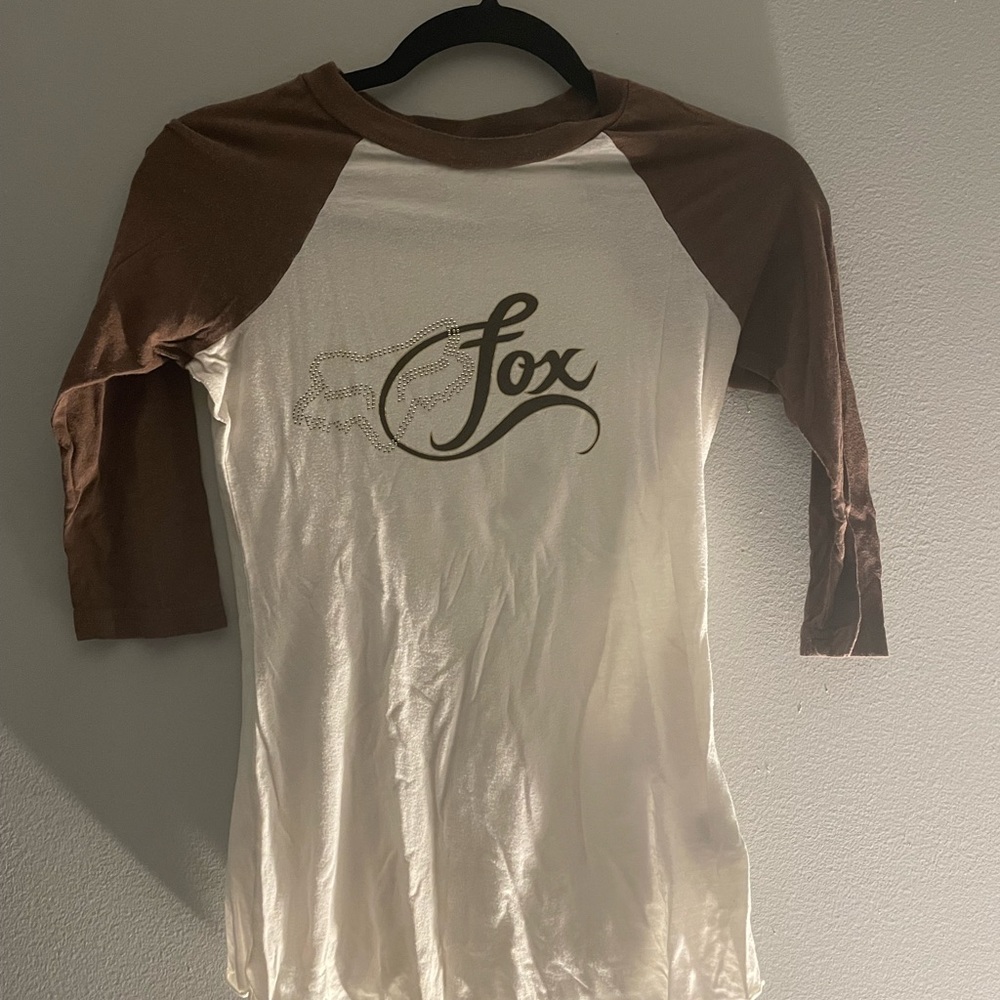 Fox women's 3/4 sleeve logo shirt